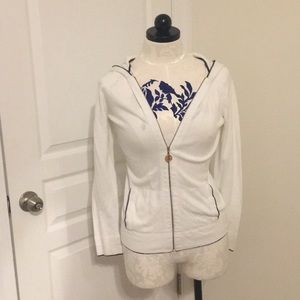 Lilly Pulitzer white zipper jacket